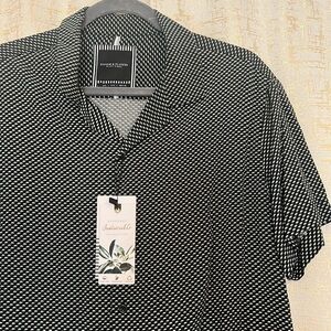 Denim & Flower Short Sleeve button Up